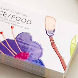 Cartoline con vernice UV