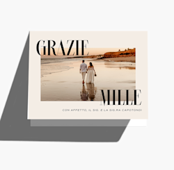 Biglietti di ringraziamento