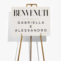 Cartelli di benvenuto