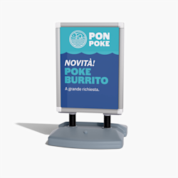 Cavalletti con serbatoio per acqua