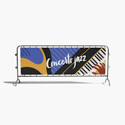 Striscioni per transenne