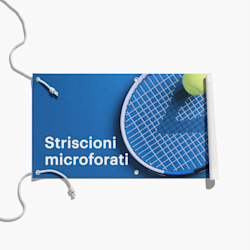 Striscioni microforati