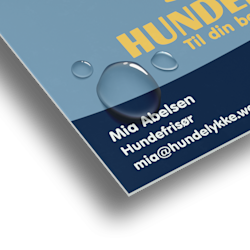 Holdbare visittkort