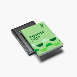 Hardcover agenda