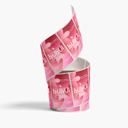 Labels op rol voor labelmachine