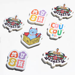 Uitgesneden stickers