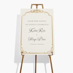 Placas para casamentos