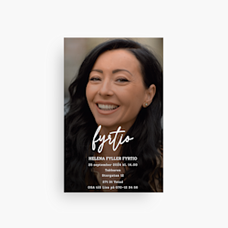 Födelsedagsinbjudningar för vuxna