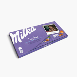 Specialdesignad Milka gigantisk chokladkaka