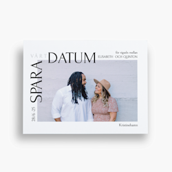 Spara datumet-kort