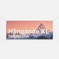 Hängande XL-banderoller