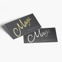 Foil Name Cards