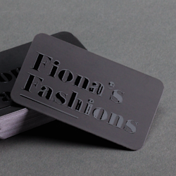 Tarjetas de visita con Acabados Pro