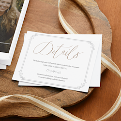 Wedding Enclosure Cards