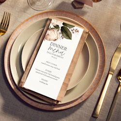 Wedding Menus