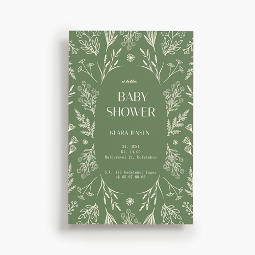 Invitationer til babyshower