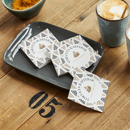 Kvadratiske klistermærker