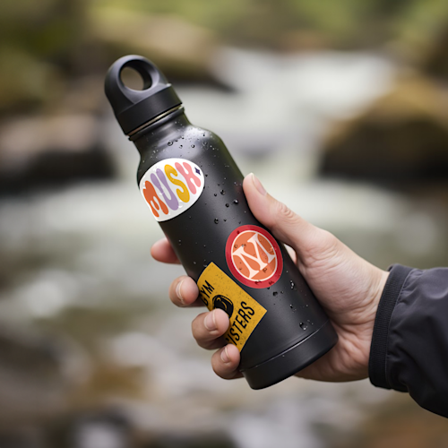 Vandfaste klistermærker