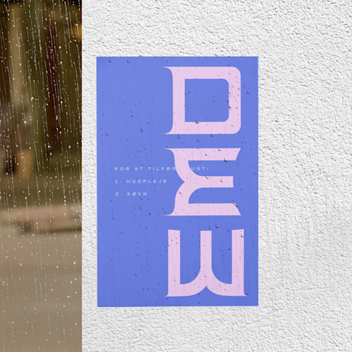 Vandfaste plakater