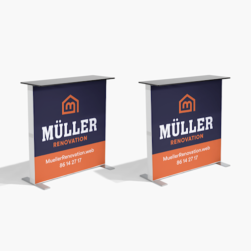 Foldbar disk med lys