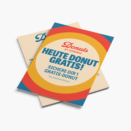 Flyer mit Lieferung am nächsten Tag