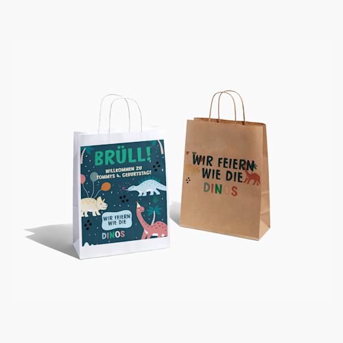 Geschenktüten mit Aufdruck