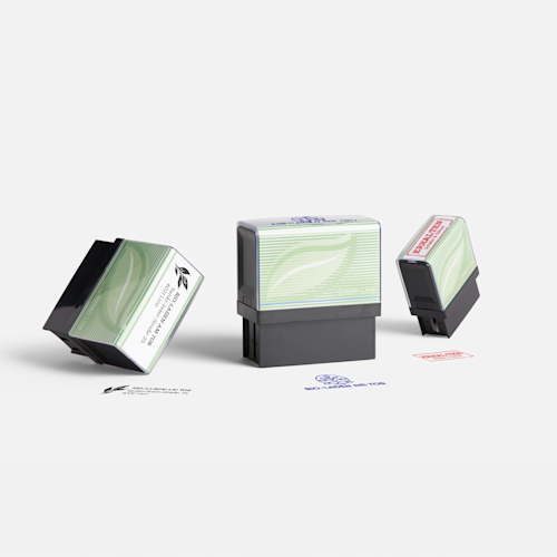 Green Line umweltfreundliche Stempel