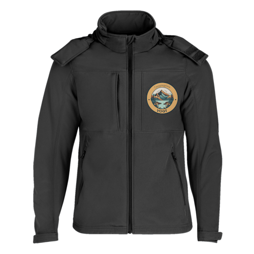 B&C Softshell-Kapuzenjacke