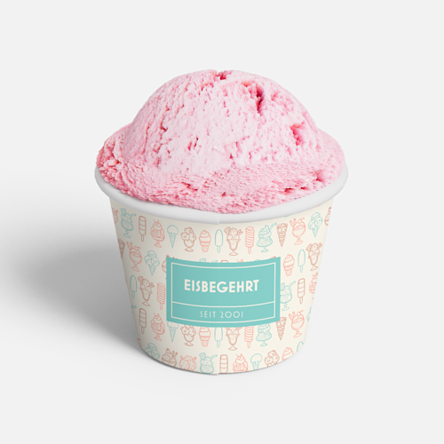 Einweg-Eisbecher