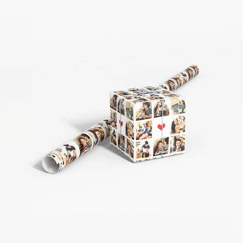 Personalisiertes Geschenkpapier