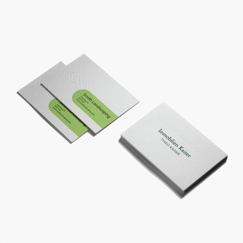 Letterpress-Visitenkarten