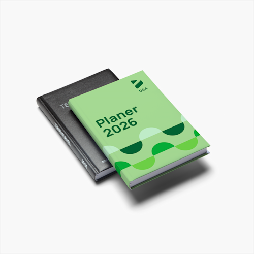 Terminplaner mit Hardcover