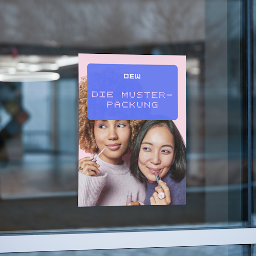 Affichenpapier-Plakate (Blueback)