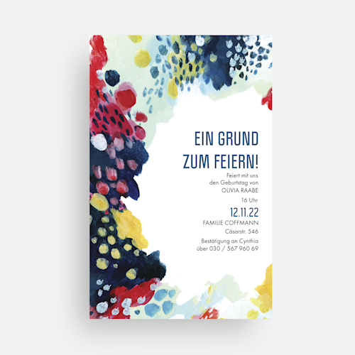 Geburtstagseinladungen (Erwachsene)