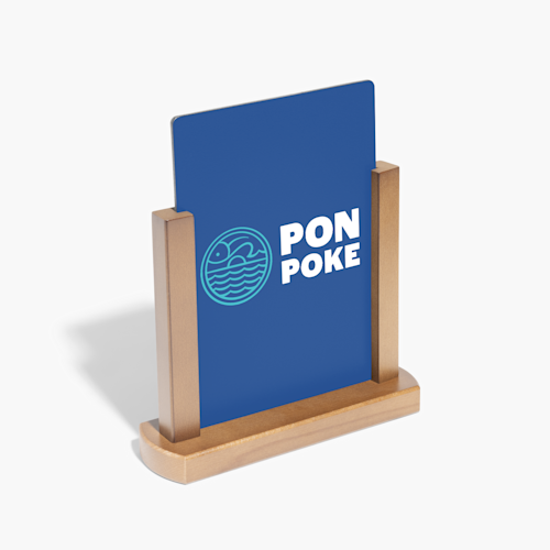 Kreidetafeln als Tischaufsteller