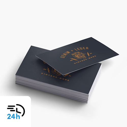 Visitenkarten mit Lieferung am nächsten Tag