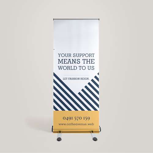 Double Sided Pull Up Banners