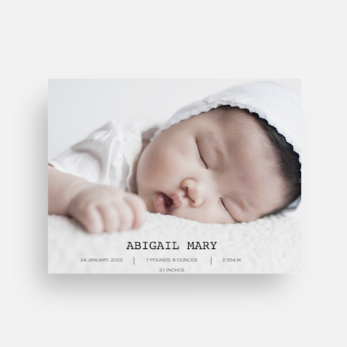 Baby Announcements