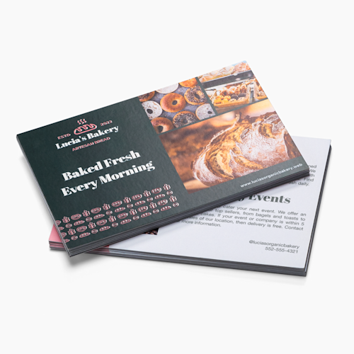 Embossed Gloss Postcards