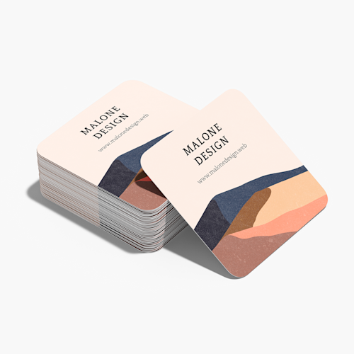 Fine Grit Business Cards