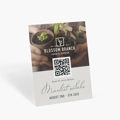 Mounted Tabletop Signs