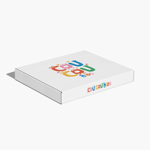Logo Flat Shipping Boxes