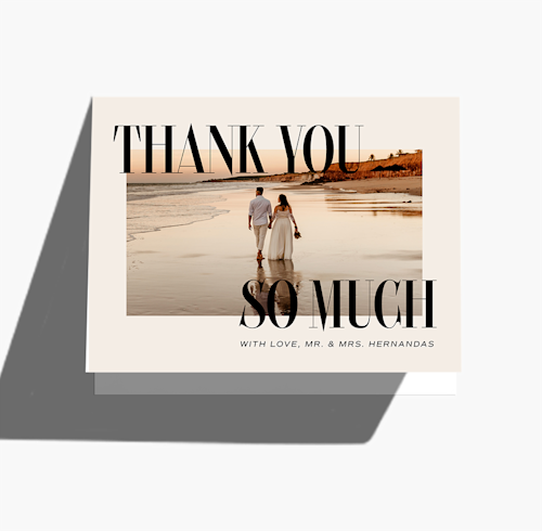 Custom Thank You Cards