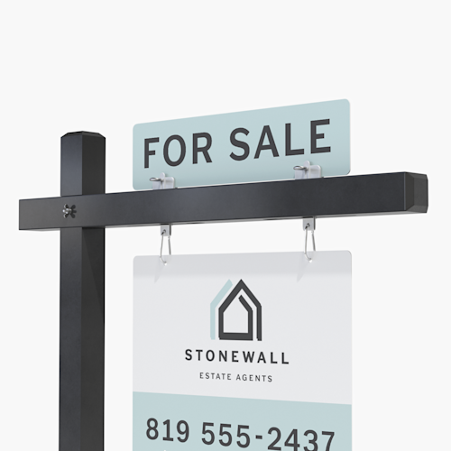 Real Estate Sign Riders