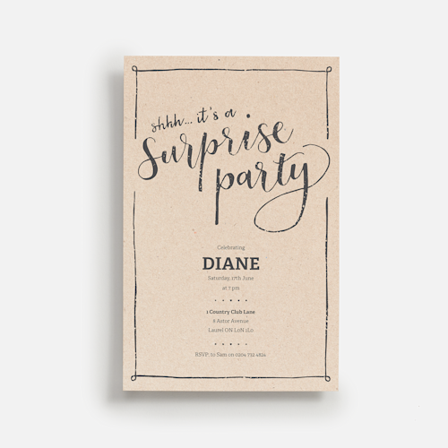 Invitations & Announcements