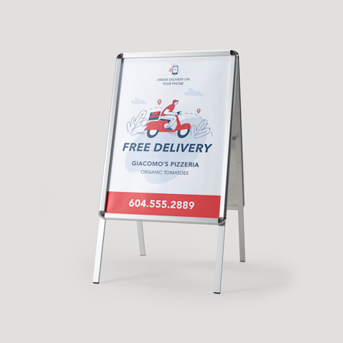 Aluminum A-Frame Signs