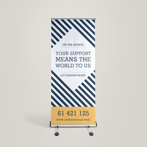 Double Sided Pull Up Banners