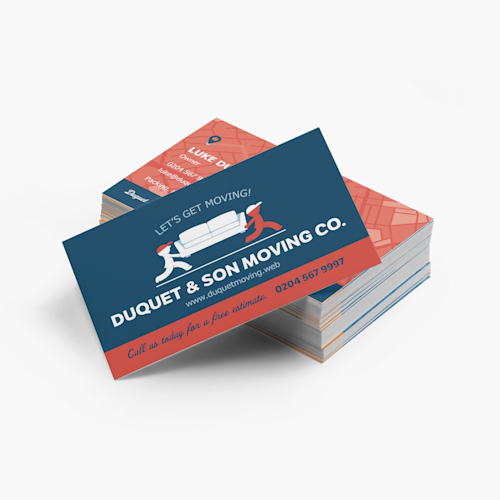 Natural Uncoated Business Cards