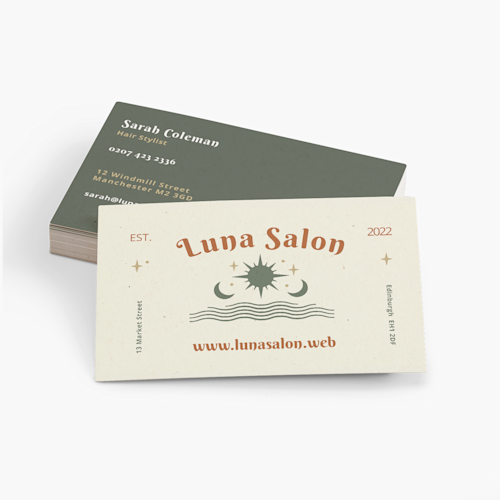 Recycled Matte Business Cards