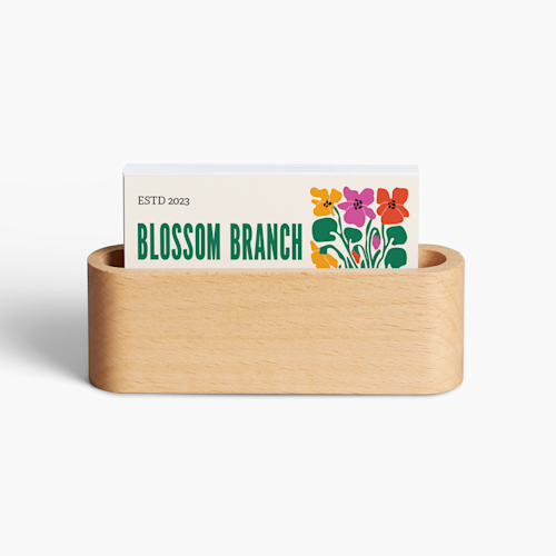 Wooden Business Card Holders